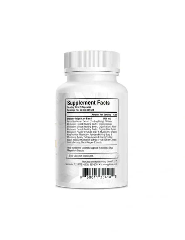 Bravenly Adapt Ingredients Label